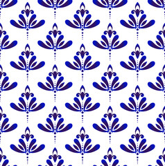 Obraz premium cute damask wallpaper