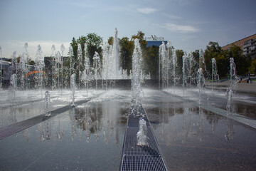 fountain in the park