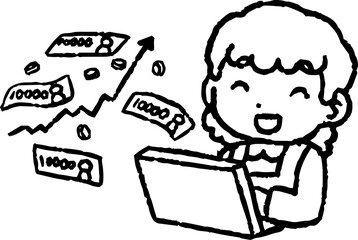  Housewife who made a lot of money by investing