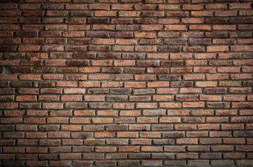 Red brick wall background. stone texture.