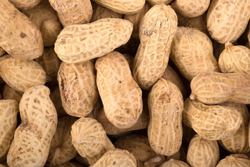 Food background of peanuts