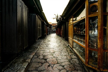 Empty bazar