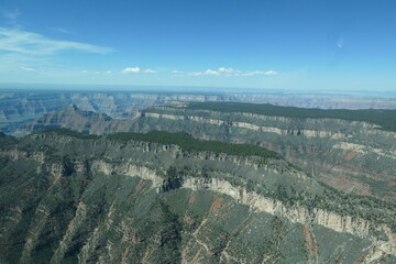 aerial view of mountains