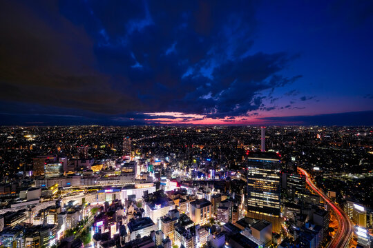 【東京都】池袋サンシャインシティ展望台　夜景【2020】