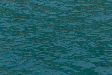 Fototapeta na wymiar Blue water sea wave, abstract illustration, background