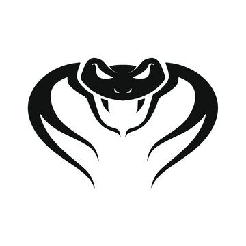 illustration vector graphic of cobra head logo or icon