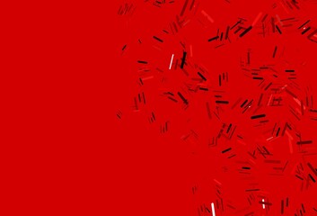 Light Red vector pattern with narrow lines.