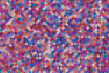Colorful geometric pattern with different shapes