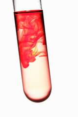 試験管とインク