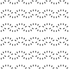 Vector seamless pattern texture background with geometric shapes, colored in white, black colors.