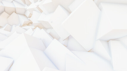 3d Rendering Of Geometric Spike Illustration 