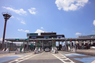 高速道路のゲート