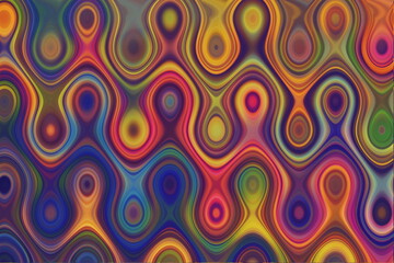 Liquid color trendy texture. Abstract wave and splash effect 