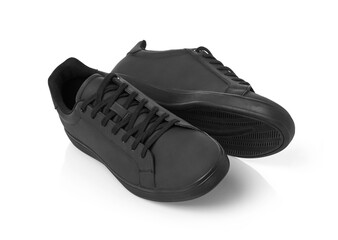 Black shoes isolated