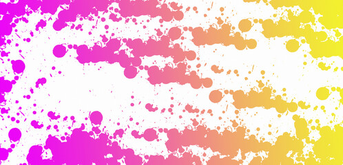 Gradient Smooth color abstract splatter pattern background.