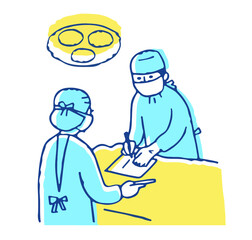 外科手術イメージ　