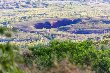 Cratère de Piton Rouge, L’Étang-Salé-les-Hauts, île de la Réunion 