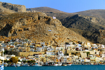 Grecka wyspa Kalymnos w październiku © Przemek
