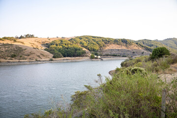 Reservoir in the mountain