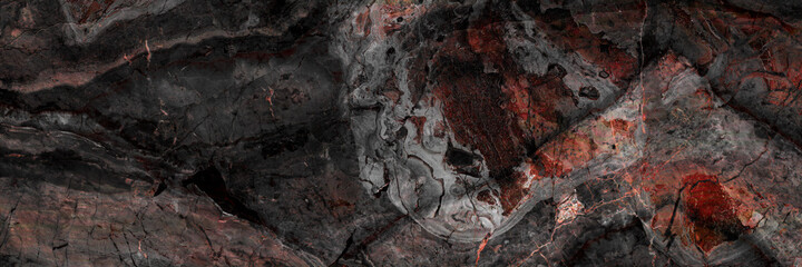 Dark grey black slate marble background, Red marbel texture, glossy stone texture for digital wall...