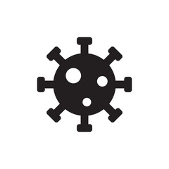 coronavirus icon symbol sign vector