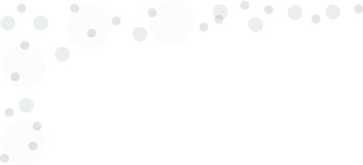 Gray vector background with a pattern of circles with different diameters. Textured template for a web splash in a modern style.