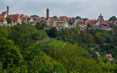 Fototapeta na wymiar Rothenburg ob der Tauber,