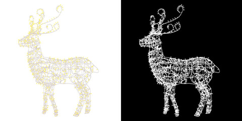 Decorations Christmas deer