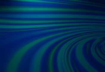 Dark BLUE vector background with abstract lines.