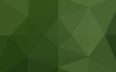 Obraz premium Light Green vector shining triangular background. Brand new colorful illustration in with gradient. Completely new template for your business design.