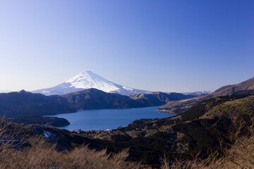 Fototapeta premium 富士山と箱根