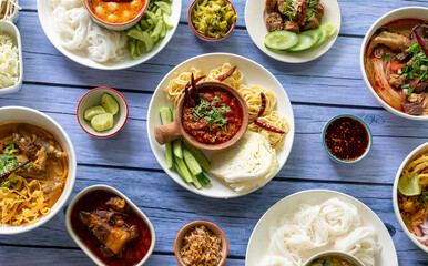Thai Food Mixed Dishes 