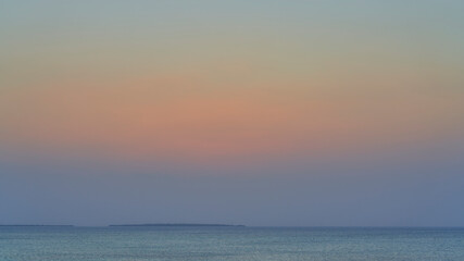 Fototapeta premium Gradient sunset