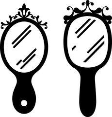 Vanity With Mirror Icon © Ajay Shrivastava