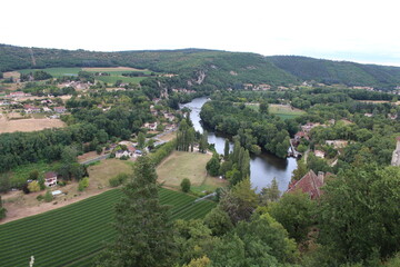 Saint Cirq La Popie Landscape View
