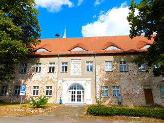 Fototapeta na wymiar Ehemaliges Schloss der Herzöge von Pommern