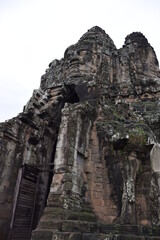 Fototapeta na wymiar Ruins of a temple in Cambodia 