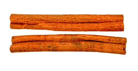 Two cinnamon stick