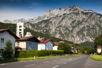 Fototapeta na wymiar Mt. Untersberg, Anif, Groedig, Salzburg, Austria, Europe