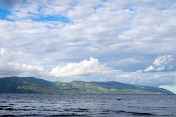 Storm clouds coming upon the peninsula.