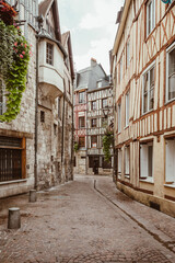 Fototapeta na wymiar Rouen Hauptstadt der nordfranzösischen Region Normandie