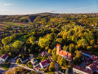 Jesień, dolina bolechowicka, jura, jura krakowsko częstochowska, małopolska, bolechowice © Tomasz