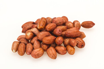 Raw peanut heap - for roast