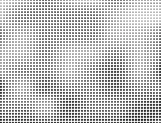 Grunge halftone dots vector texture background. Pixel