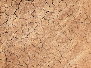 The ground has cracks in the top view for the background