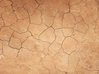 The ground has cracks in the top view for the background