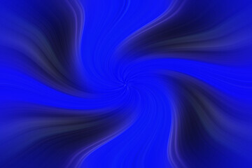 Abstract background of a blue stream. Abstraction. 3D illustration