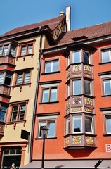 Rottweil, Häuser mit Erker