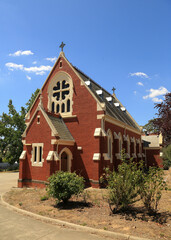 Obraz premium Sacred Heart Catholic Church (built 1902) in Yea, Victoria, Australia.