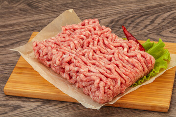 Minced meat - pork and beef